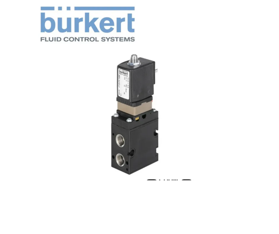 132457 Burkert,Van khí nén 3/2 ngã 32 mm