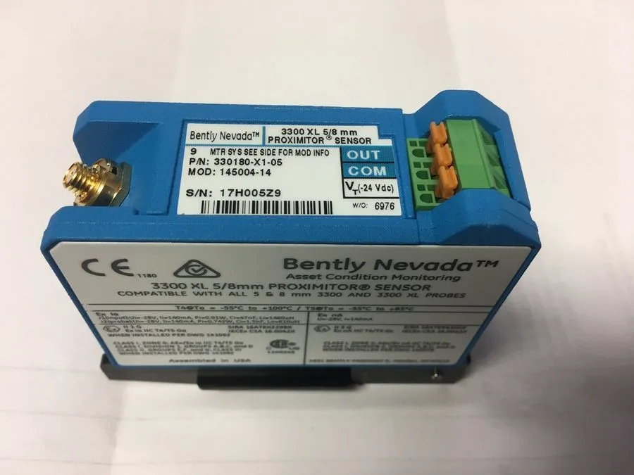 143416-01 Proximitor Sensor 330180-X1-05 330180-X1-05 Bently Nevada Vietnam