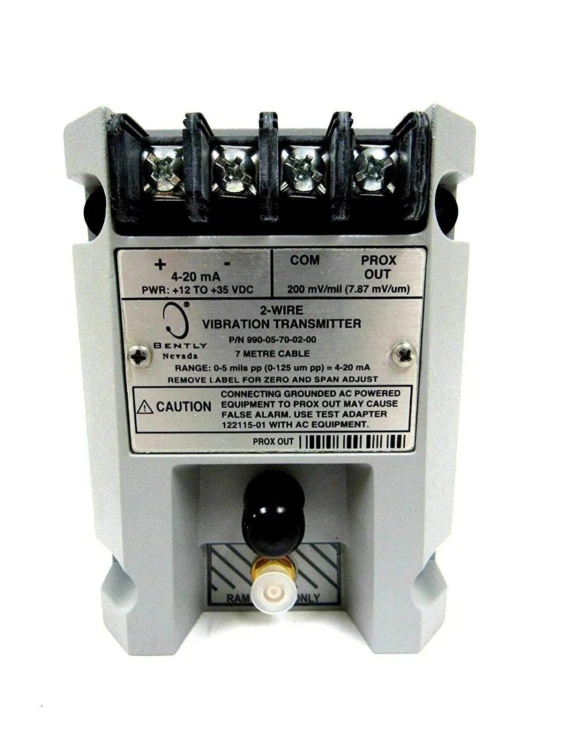 2-Wire Vibration Transmitter 990-04-70-01-05 Bently Nevada