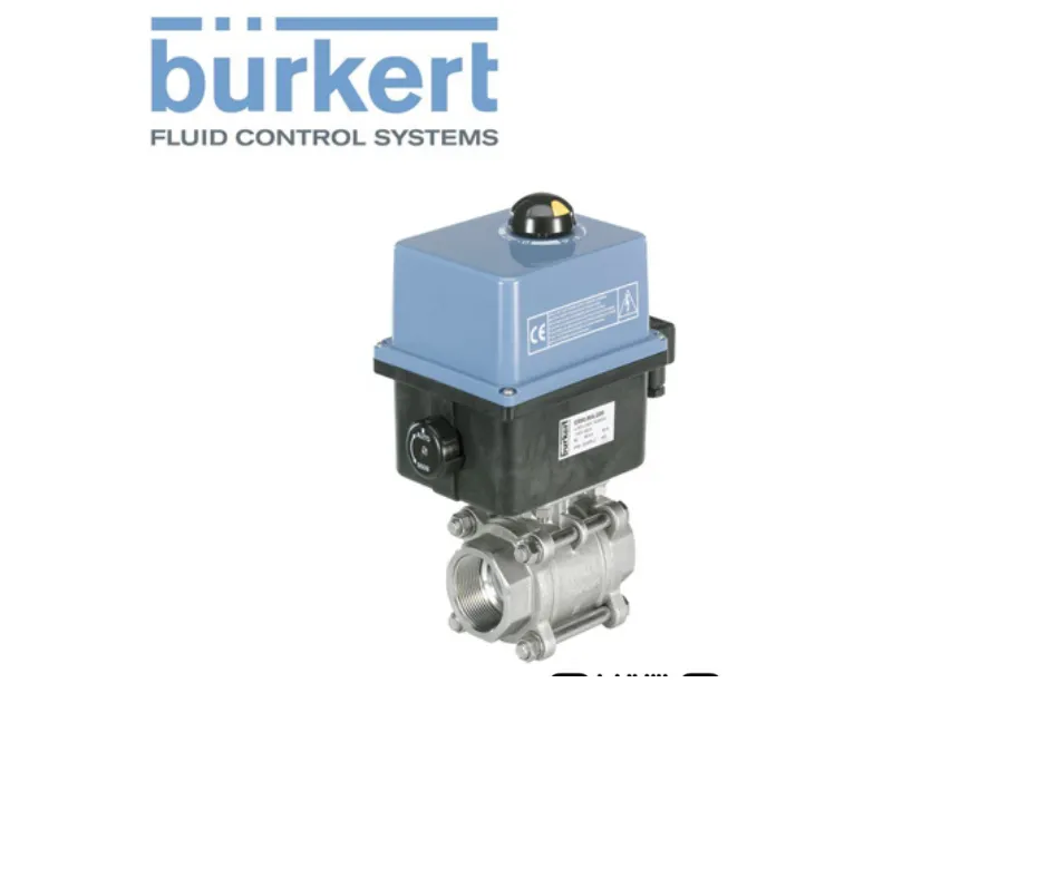 223757 Burkert,Ball valve with electrical actuator
