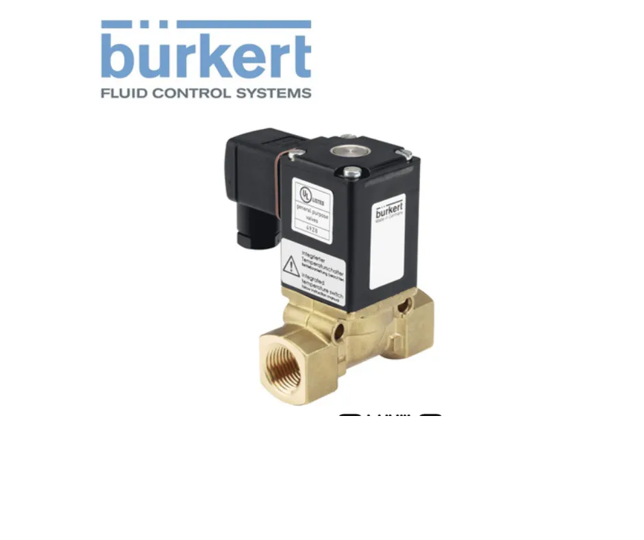 52513 Burkert,2/2-way-solenoid valve; servo assisted