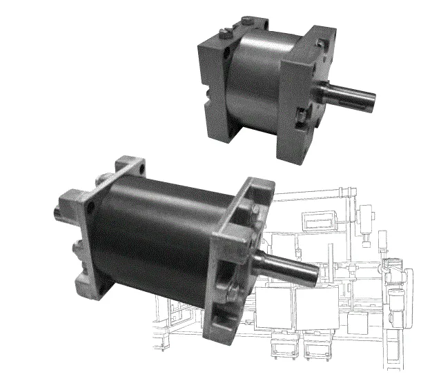 Actuator Model: MPJ-34-2V-SE-SS-E/B SAE Ports