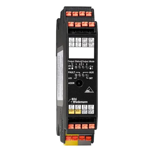 ASi Analog Output Module BWU1412 Bihl+wiedemann