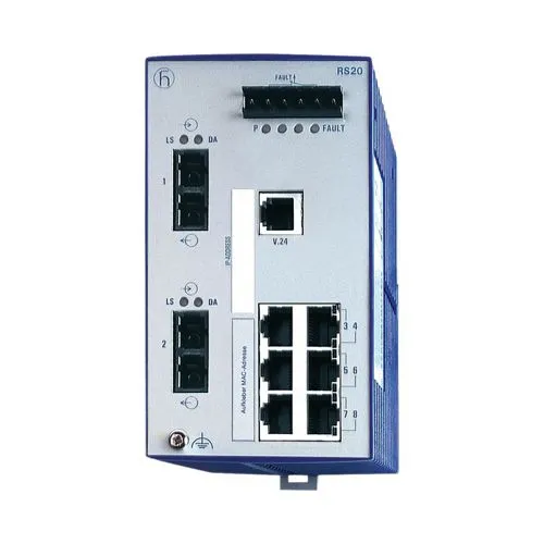 Bộ chuyển đổi quang điện RS20-0800M2M2SDAE 943434-003 / 2636154 Hirschmann
