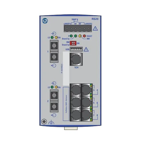 Bộ chuyển đổi tín hiệu RS20-0800S2S2SDAP Hirschmann