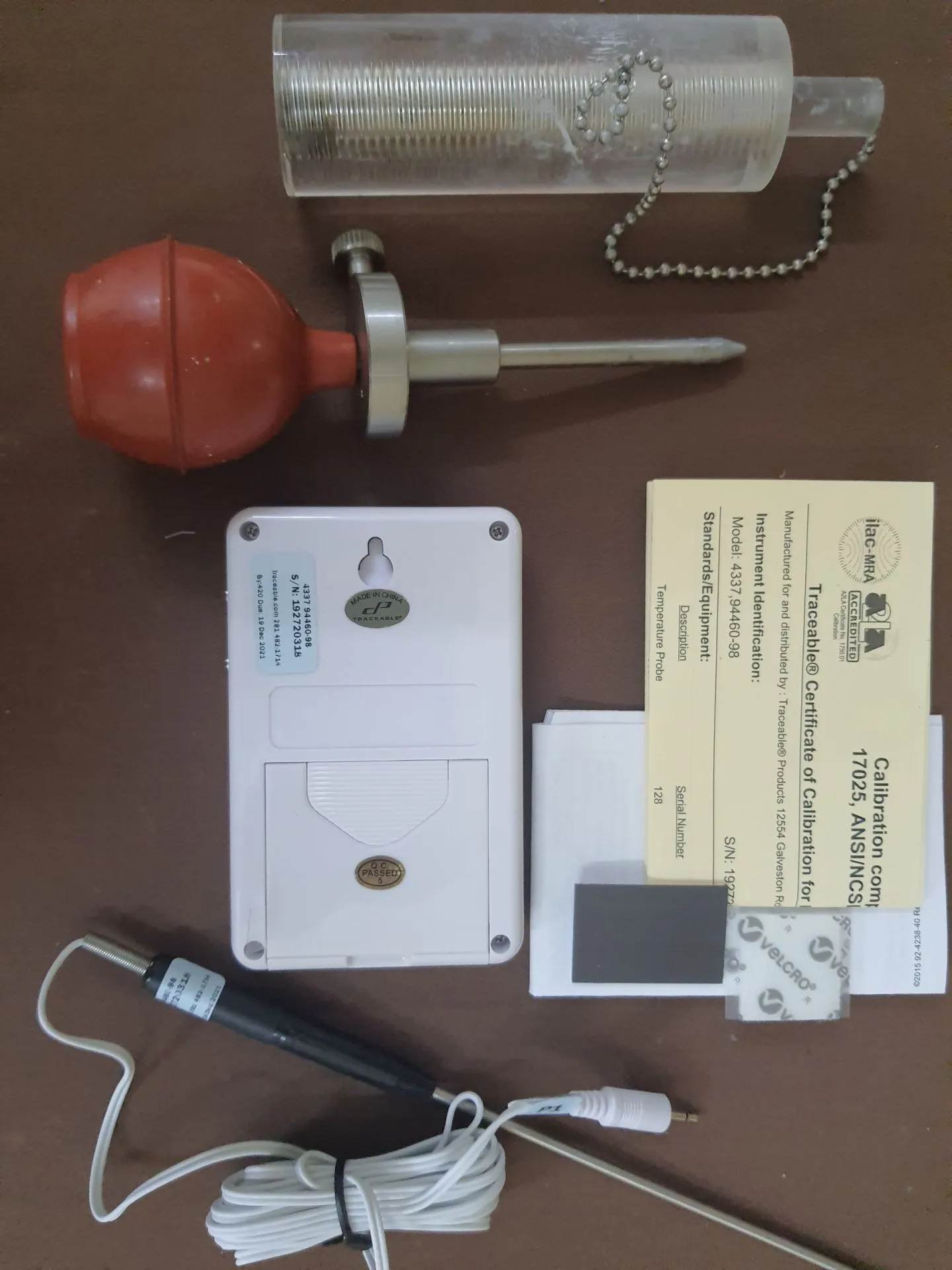 Bộ đo Nhiệt kế độ chính xác cao 4337 Traceable - Hi-Accuracy Thermometer AGR Vietnam