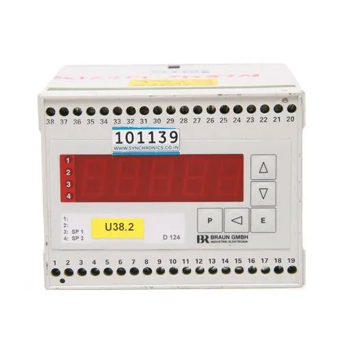 Bộ Giám sát tốc độ D124.1S2U2M Braun