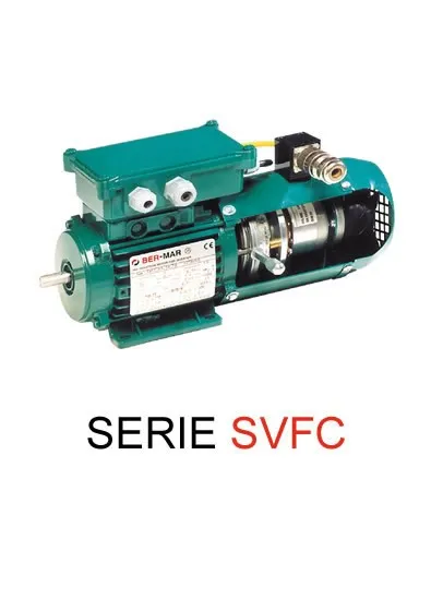Brake motor with encoder, forced ventilation independent from the shaft (IC416).