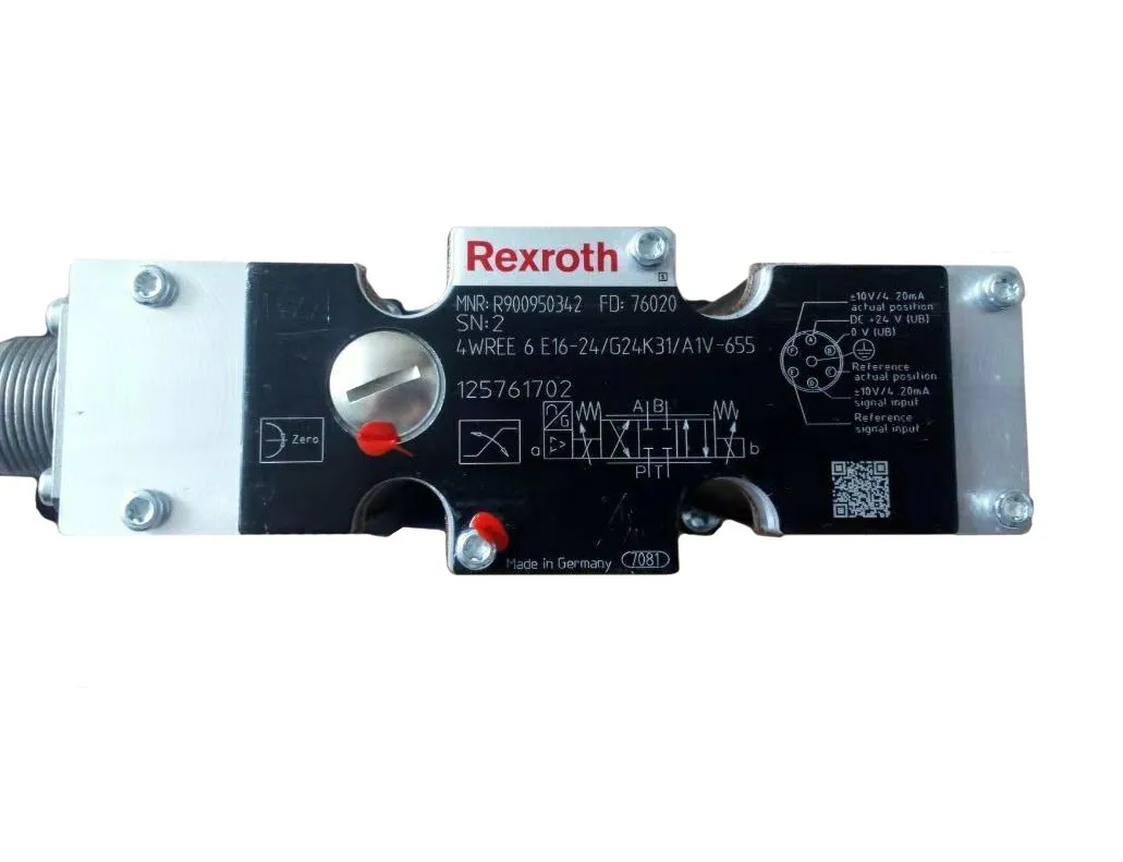 Directional Valve 4WREE-6-E16-2X/G24K31/A1V-655 R900950342 Rexroth