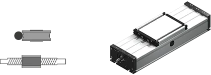 DLT DLK Truyền động tuyến tính với trục quay chính Bahr Modultechnik Vietnam