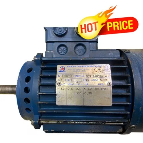 Động cơ biến mô ba pha không đồng bộ SC71b4-P23-B14-Nm ICM Motori Srl