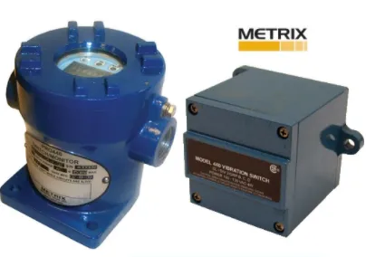 Electronic Vibration Sensor; Dual Trip/ Analog Signal Output 440DR-2301-0220 Metrix Vietnam