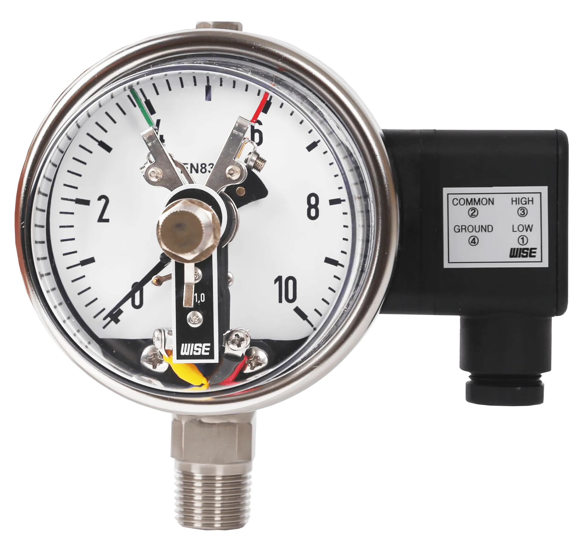 Euro gauge Electrical contact type pressure gauge P5104A2EDH05830 Wise Control Vietnam