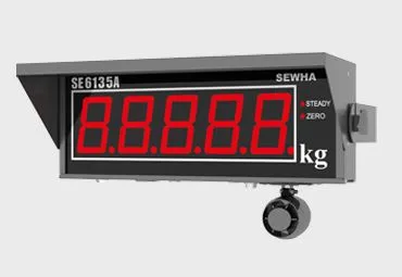 External Weight Display 2.3 ~ 6.0 inch