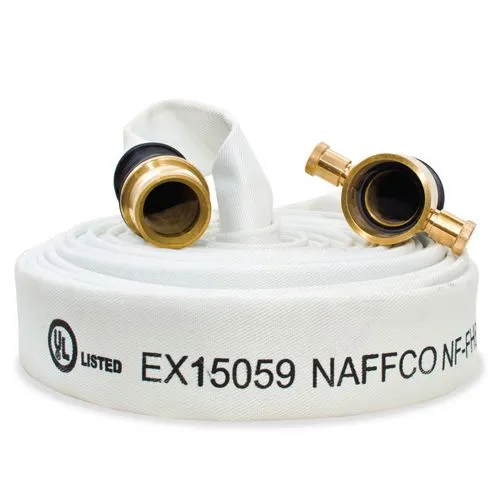 Fire hose Single Jacket 2.5'' x 30 Mtr WHITE NF-FH65 NAFFCO