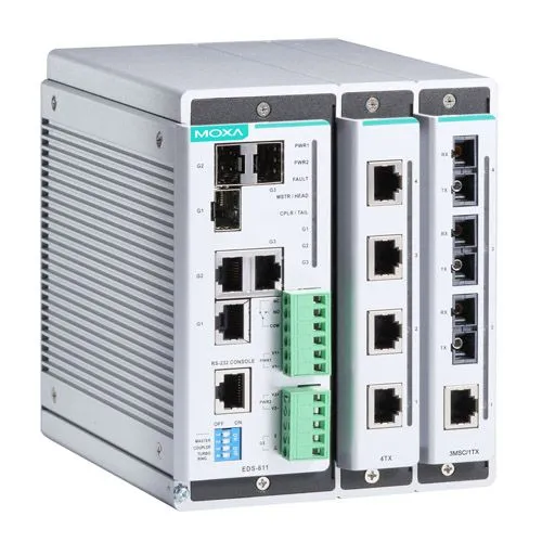 Hệ thống chuyển mạch Ethernet được quản lý nhỏ gọn EDS-611 MOXA