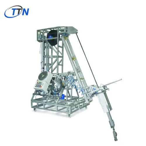 Hệ thống máy câu với đầu gối TWK URACA Việt Nam
