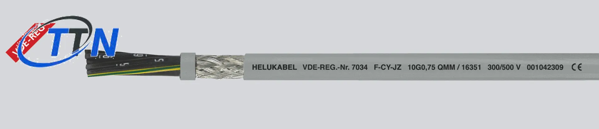 HELUKABEL F-CY-OZ 2x1 mm² gray 16370 HELUKABELVietnam
