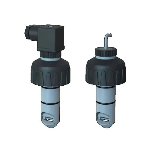 Impeller flow sensor PVDF/FPM FLS F3.00 Barksdale