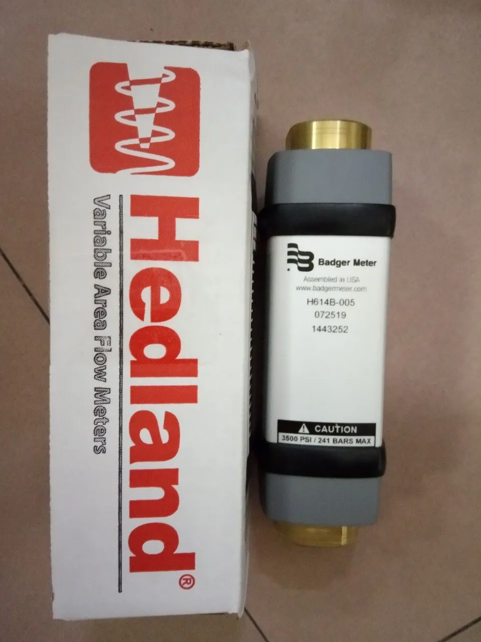 Lưu lượng kế PSI Flowmeter H614B-005 Badger meter Vietnam