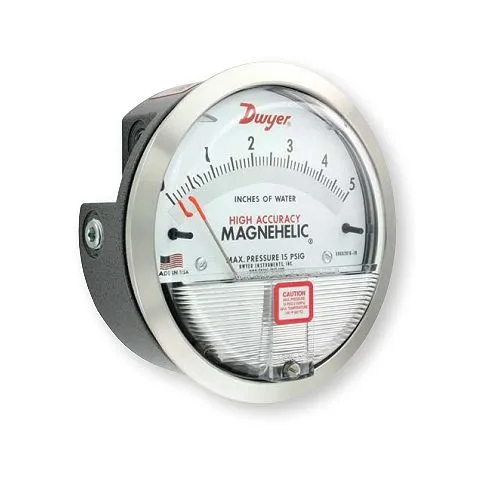 MAGNEHELIC® DIFFERENTIAL PRESSURE GAGES 2300-100MM-LT-SB Dwyer