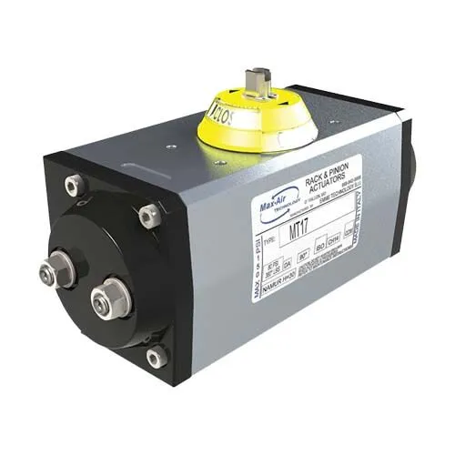 Max-Air R&P aluminum pneumatic actuator MT17-0DAC31S100 Max-Air
