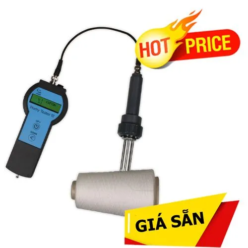 Máy đo độ ẩm dệt DHT-3 Textile Moisture Meter Hans Schmidt