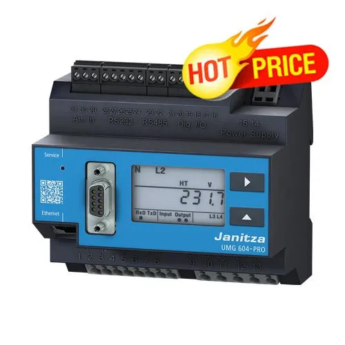 Máy phân tích công suất 5216201 UMG 604 EP-PRO 230V (UL) Janitza