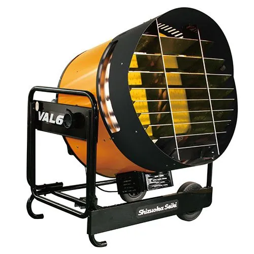 Máy sưởi bằng khí gas VAL6 GN5 / GP5II Shizuoka Seiki