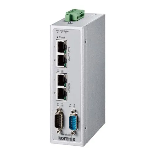 Modbus RTU/TCP to PROFINET JetLink 1302 Korenix