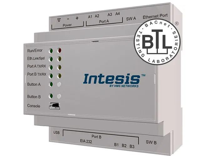 Modbus TCP & RTU Master to BACnet IP & MS INBACMBM6000000 Intecsis/ HMS Vietnam