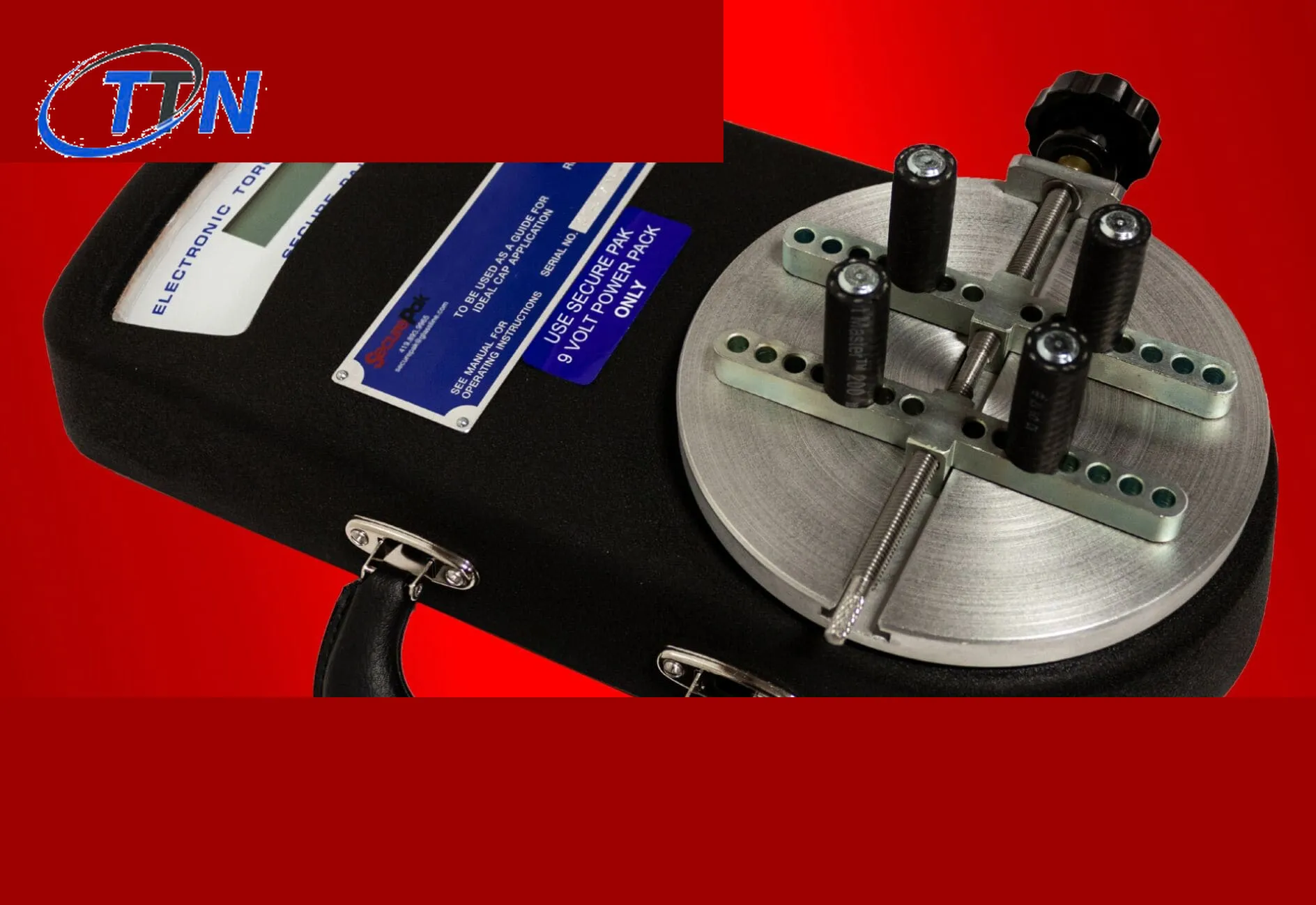 ON BOTH APPLICATION AND REMOVAL SIDE OF DIAL Digital Torque tester 0-100 IN. LBS Secure Pak Vietnam