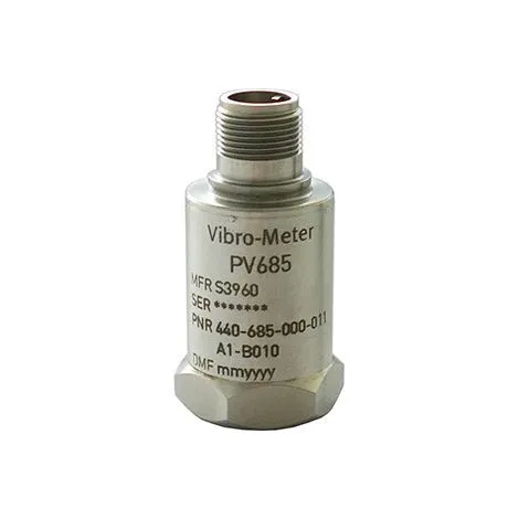 Piezoelectric velocity sensor 440-685-000-01x-A1-B050 PV685 Vibro Meter