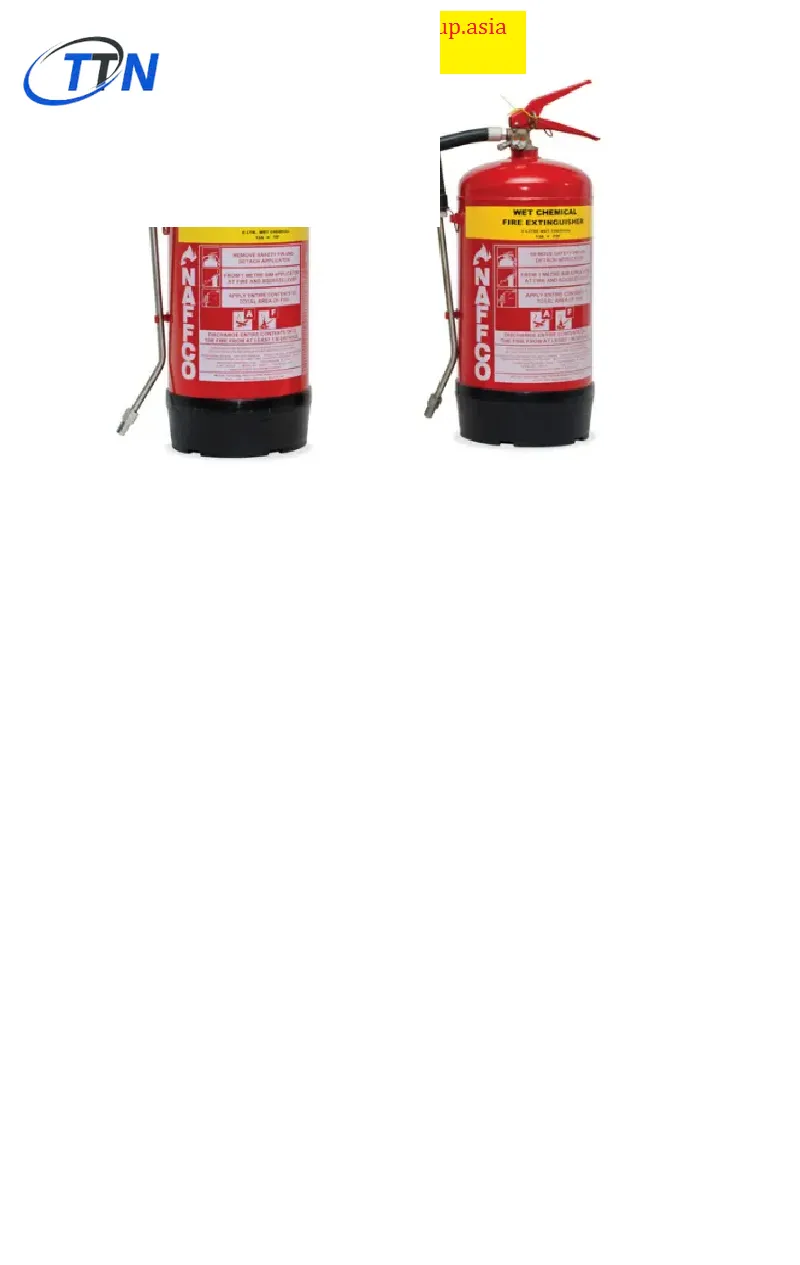 Portable Wet Chemical Fire Extinguishers Art number: NKE6