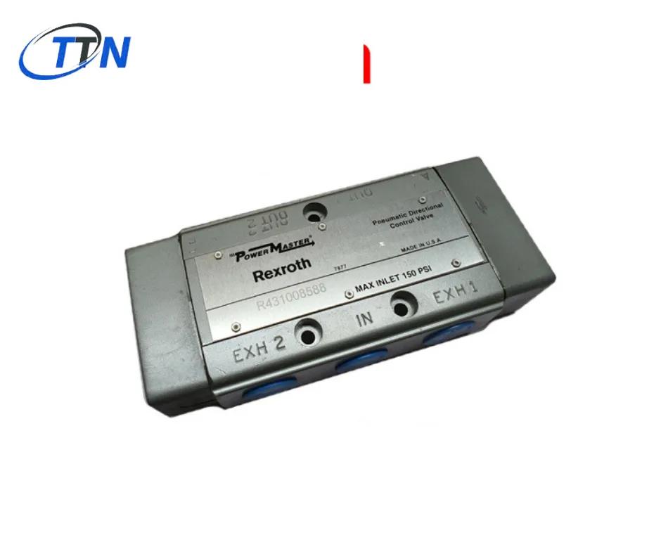 R431008588 Rexroth/ Aventics Vietnam,SUPERSPOOL-N034-4WAY-TE-SGL-AIR-PLT Valve