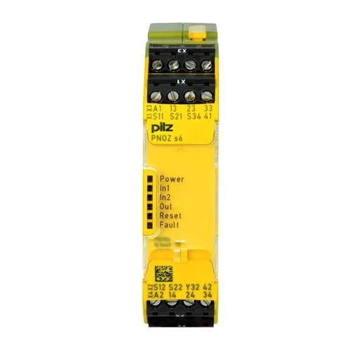 Rờ le an toàn PNOZ s6 24VDC 3 n/o 1 n/c Pilz