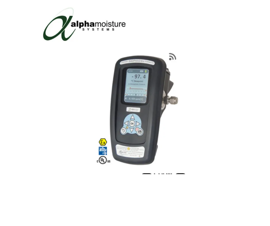 SADPmini2-SR-B-4-4-EU AlphaMoisture,Máy đo độ ẩm điểm sương di động