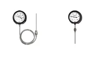 Safety pattern type remote reading thermometer solid-front turret style thermoplastic case_T360 Nhiệt kế đọc từ xa – kèm vỏ bọc nhựa chống ăn mòn và chịu nhiệt Wise Control Vietnam