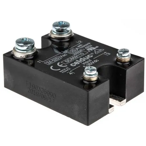 Single phase solid state relay power SSR 125A/400Vac/Ctrl 5-30Vdc SC869110 Celduc