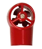 : Snap head for Flowprobe MiniAir Junior Micro 40 m/s, Plastic/Aluminum