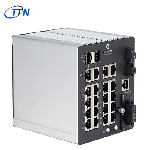 Switch mạng công nghiệp Allen-Bradley Stratix 5200 1783-CMS20DN (20 Cổng Gigabit)
