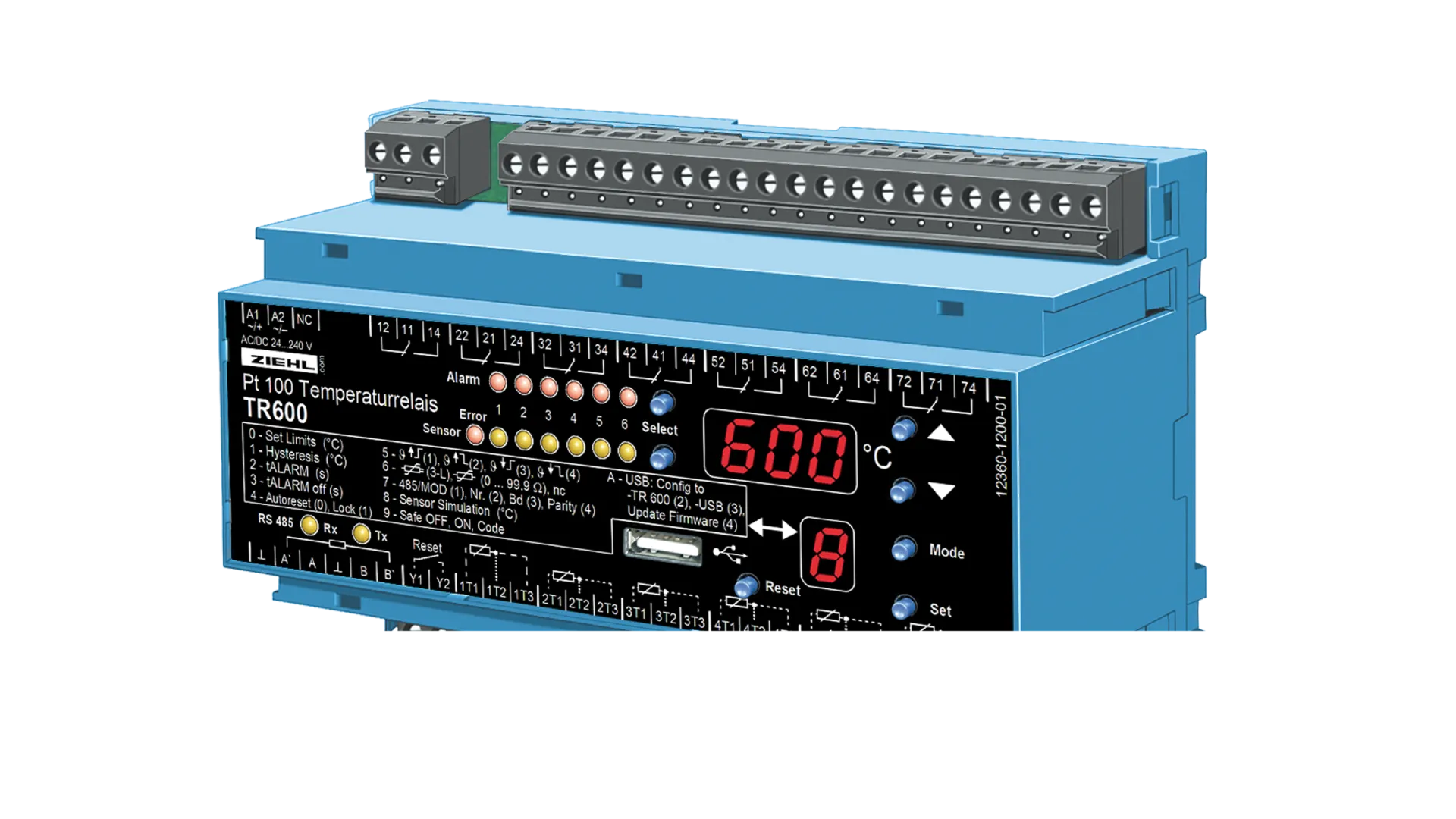 Temperature Controller T224360/TR600 Ziehl