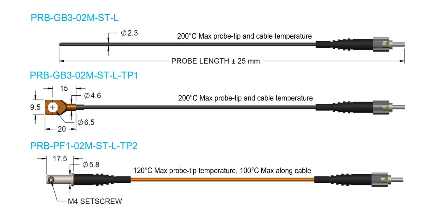 Temperature Sensor PRB-GB3-10M-ST-L Osensa