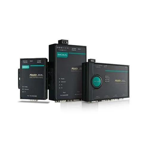 Thiết bị chuyển đổi tín hiệu RS232/485/422 sang Ethernet Mgate MB3180 Moxa
