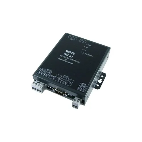 To Ethernet Converter RS232/RS485 - RC33/24VDC Wisco