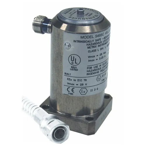 Velocity Sensor - 375°C max with removable cable 5485C-007-020 Metrix Vietnam