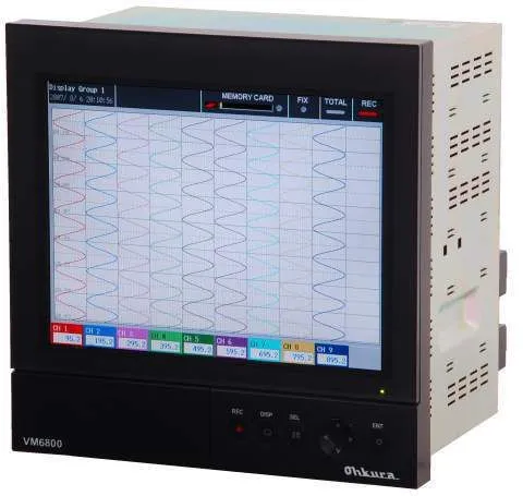 Bộ ghi dữ liệu VM6809A | Recorder VM6800A Ohkura
