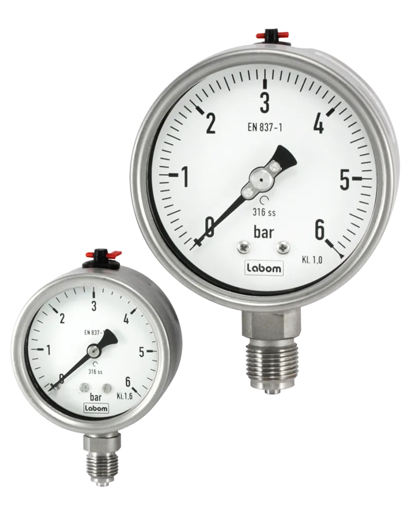 Đồng hồ đo áp suất BA5100 - Labom Việt Nam