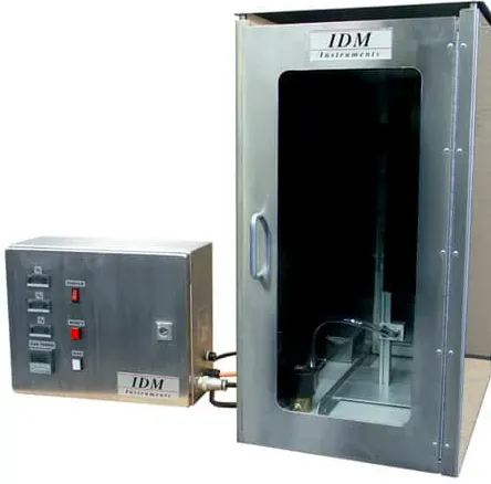 Máy kiểm tra độ cháy dọc của vải IDM INSTRUMENTS TYPE A