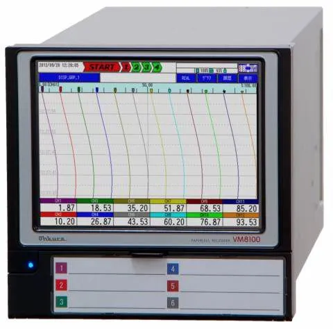 Recorder Bộ ghi dữ liệu VM8100A Ohkura Việt Nam